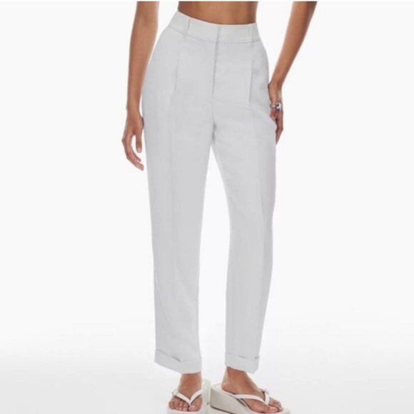 Wilfred Pants - Aritzia- Wilfred Dashwood Pant in Frozen Gray Size 6